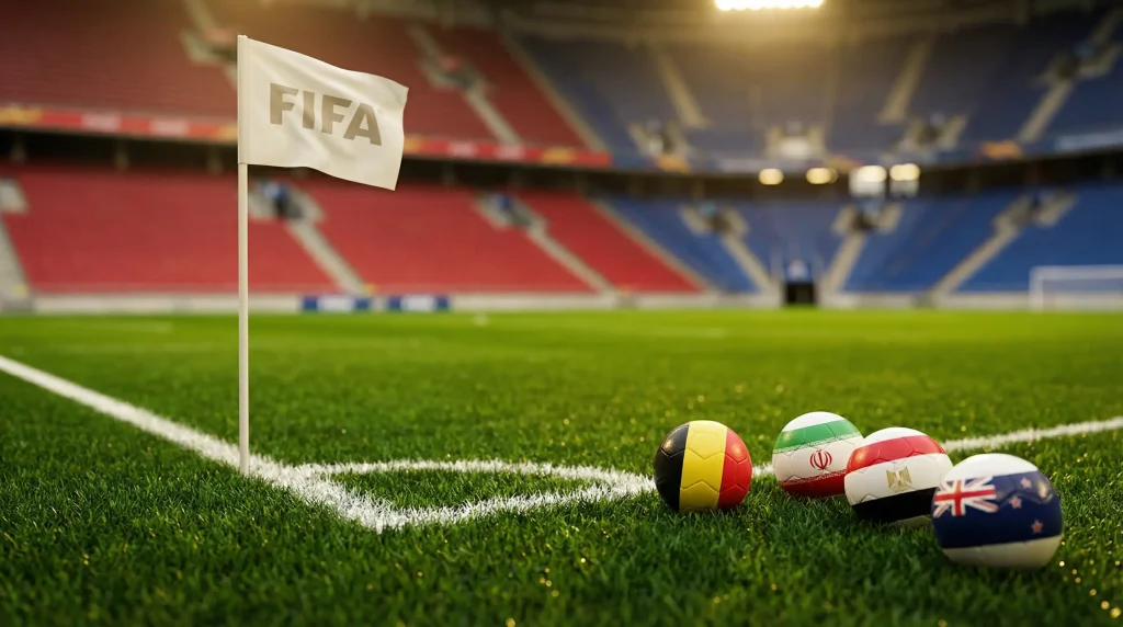 Skupina G na MS 2026 s Belgií, Íránem, Egyptem a Novým Zélandem